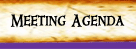 Meeting Agenda