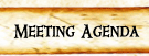 Meeting Agenda